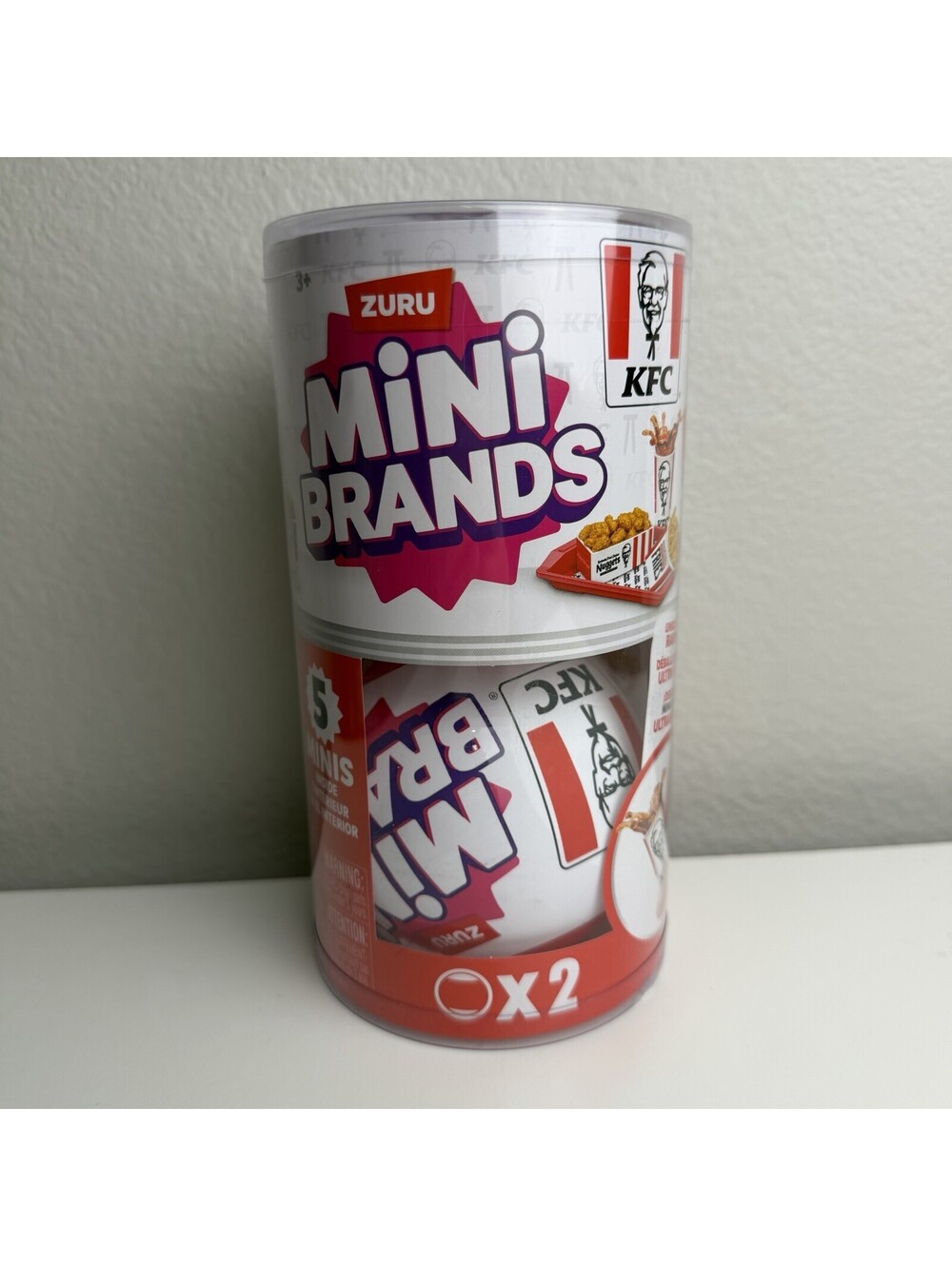 ZURU Mini Brands KFC 2 Pack Sealed 5 Surprise Mini Food Collectible Toys